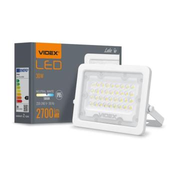 Videx Luka 30 W-os natúrfehér LED reflektor kép