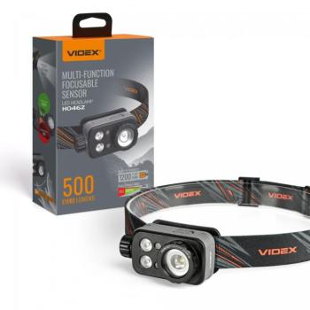 VIDEX VLF-H046Z LED fejlámpa, 500lm, 5000K kép