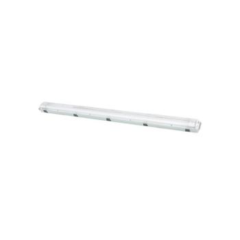 VIGO pormentes lámpatest 2 x T8 G13 LED fénycsőhöz egyoldali betáplálással 1262x100x76mm szürke 3310730 VITO kép