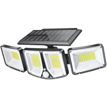 Viking S180 Kültéri napelemes LED lámpa mozgásérzékelővel kép