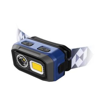 Viking Technology Viking - LED fényerőszabályozható, újratölthető fejlámpa érzékelővel LED/5V IPX4 400 lm 3xAAA/1000 mAh B6578 kép