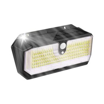 Viking Technology Viking-LED napelemes fali lámpa érzékelővel LED/2W/3,7V IP65 6000K 2200 mAh S282 kép