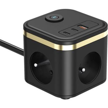Viking YC33 hálózati adapter - fekete kép