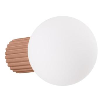 Világosbarna fali lámpa ø 12 cm Orbital – Sollux kép