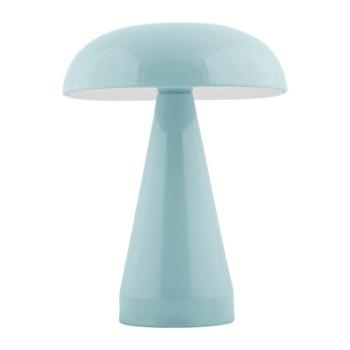 Világoskék LED dimmelhető asztali lámpa fém búrával (magasság 20,5 cm) Rachel – Leitmotiv kép