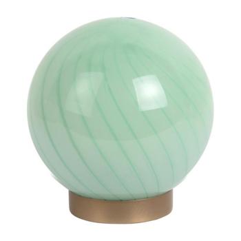 Világoszöld asztali lámpa üveg búrával (magasság 17 cm) Summer Globe – Leitmotiv kép
