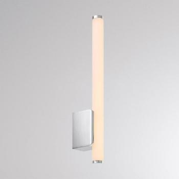 VINA UP S LED fali világítás, króm színű, magasság 40 cm, IP44 CCT kép