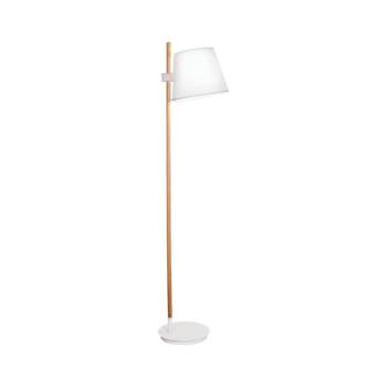 Viokef Lighting Állólámpa VIANA 1xE27/60W/230V fehér/barna 4196000 kép
