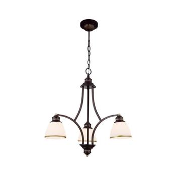 Viokef Lighting CLAIR kábeles csillár 3xE27/60W/230V, átm. 58 cm, bronz színű 4133600 kép