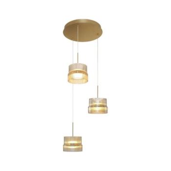 Viokef Lighting LED csillár kábelen LUXE LED/34W/230V sárgaréz 4346300 kép