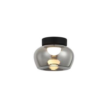 Viokef Lighting LED mennyezeti lámpatest NADIA LED/9W/230V, átm. 16 cm, füstszínű/fekete 4339300