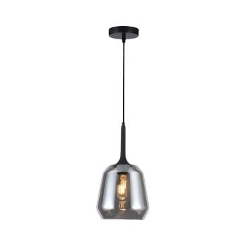 Viokef Lighting MAEVA kábeles függeszték 1xE27/40W/230V füstszínű fekete/fekete 4312800 kép