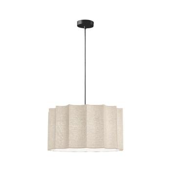 Viokef Lighting WAVY kábeles függőlámpa 1xE27/14W/230V bézs 4349900 kép