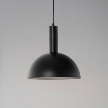 Vitrum cupola M függőlámpa, fekete, félköríves, Ø 30 cm kép