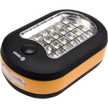 VOREL Kézi zseblámpa 24+1 LED