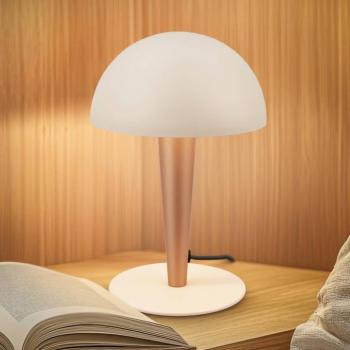 Wanda asztali világítás, barna/szürke, E14, magasság 23 cm, fém kép