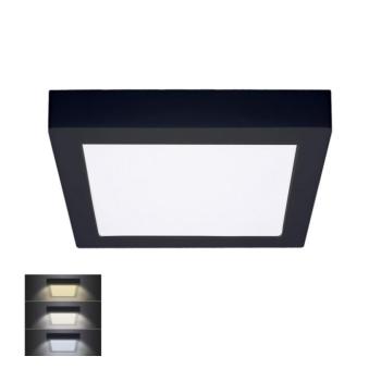 WD173-B- LED Mennyezeti lámpa LED/18W/230V 3000/4000/6000K fekete szögletes WD173-B kép