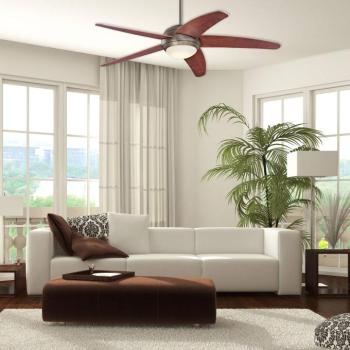 Westinghouse Bendan LED mennyezeti ventilátor, fa, csendes kép