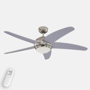 Westinghouse Bendan mennyezeti ventilátor világítással, ezüst kép