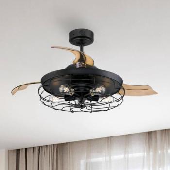 Westinghouse Dunlin mennyezeti ventilátor lámpával kép