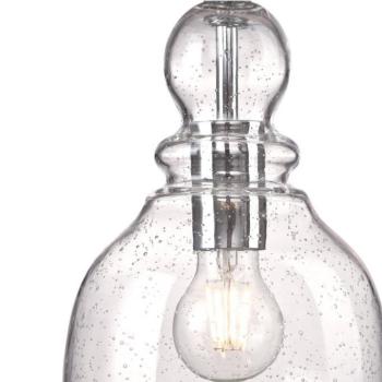 Westinghouse függőlámpa Fiona, csiszolt nikkel, Ø 18 cm kép