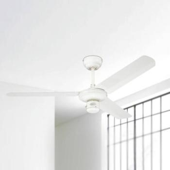 Westinghouse mennyezeti ventilátor Industrial fehér halk Ø 122 cm kép