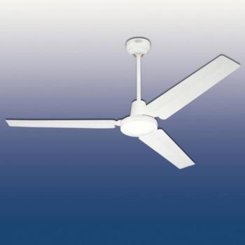 Westinghouse ipari mennyezeti ventilátor, fehér, csendes, átmérő 142 cm kép