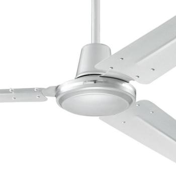 Westinghouse ipari mennyezeti ventilátor, ezüst színű, csendes, 142 cm kép