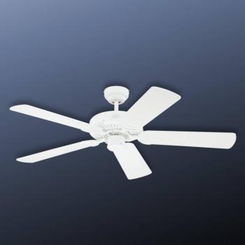 Westinghouse Monarch mennyezeti ventilátor, fehér, csendes, acél kép