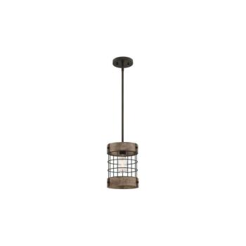 Westinghouse 61180 - Kábeles függőlámpa LANGSTON 1xE27/60W/230V átm. 19 cm fenyő 61180 kép
