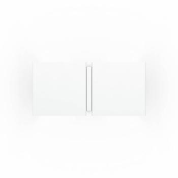 WEVER & DUCRÉ & CG Square fali lámpa, fehér, szélesség 21 cm, 2 izzós