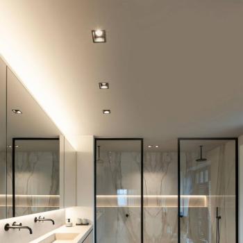 WEVER & DUCRÉ LED downlight Plano 2.0 fekete, dimmelhető kép