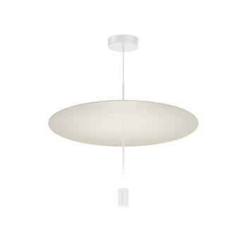 WEVER & DUCRÉ Shedda LED lógó lámpa, Ø 55 cm, selyemszürke, 2700 K kép