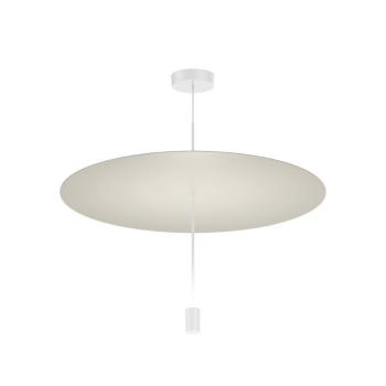 WEVER & DUCRÉ Shedda LED lógó lámpa, Ø 70 cm, selyemszürke, 2700 K kép
