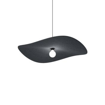 WEVER & DUCRÉ Wave Soft 3.0 lógó lámpa, antracit színű nemez, 100 cm kép