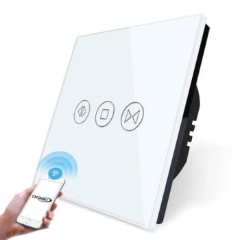 WI-FI SMART TOUCH EU CURTAIN SWITCH WHITE kép