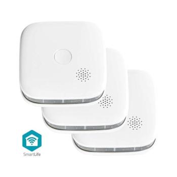 WIFIDS21WT3 - KÉSZLET 3x Füstérzékelő SmartLife 3V/1xCR123A Wi-Fi Tuya WIFIDS21WT3 kép