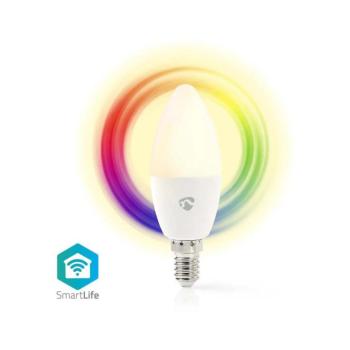 WIFILRC10E14 - LED RGB Dimmelhető izzó E14/4,9W/230V Wi-Fi 2700-6500K WIFILRC10E14 kép