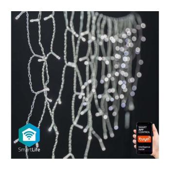 WIFILXC03W250 - LED Karácsonyi függöny 240xLED/8 funkció 8m IP65 Wi-Fi Tuya WIFILXC03W250 kép