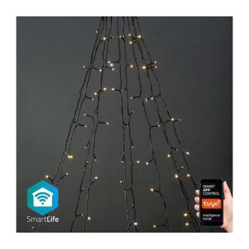 WIFILXT02W200 - LED karácsonyi függöny 200 LED, 8 funkció, 10x2m, IP65, Wi WIFILXT02W200 kép