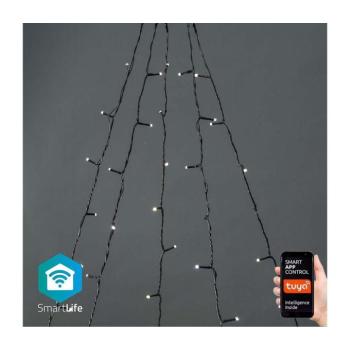 WIFILXT11W200 - LED Karácsonyi függöny 200xLED/8 funkció 5x7m IP65 Wi-Fi Tuya WIFILXT11W200 kép