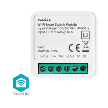 WIFIWMS10WT - Intelligens kapcsoló SmartLife Wi-Fi 230V WIFIWMS10WT kép