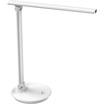 Wilit H6A LED asztali lámpa, bőrhatású, 3 fényerőszint, 5V / 2,1A, USB kép