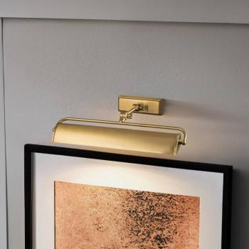 Winchfield fali lámpa, szélesség 45 cm, sárgaréz/brass kép