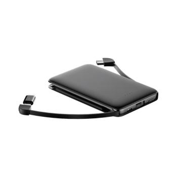 Winner Group - 5000 mAh fekete power bank WINPOW5000BK