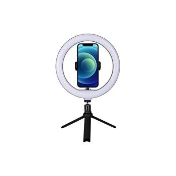 Winner Group - Dimmelhető LED asztali lámpa állvánnyal és tartóval vlogoláshoz LED/10W/5V WINVLOGKIT kép
