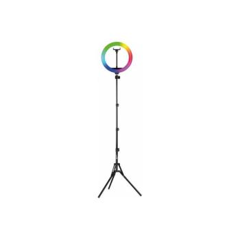 Winner Group - LED RGB dimmelhető állólámpa állvánnyal és tartóval vlogokhoz LED/10W/5V WINVLOGRGB17 kép
