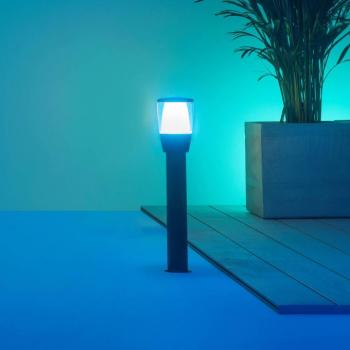 WiZ Elpas LED ösvény világítás fekete RGBW bővítő kép