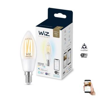 LED Dimmelhető izzó C35 E14/4,9W/230V 2700-6500K CRI 90 Wi-Fi - WiZ 8718699787196 kép