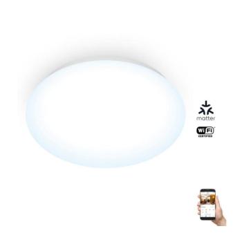 WiZ - LED Dimmelhető mennyezeti lámpa SUPERSLIM LED/17W/230V 4000K Wi-Fi 8719514338074 kép